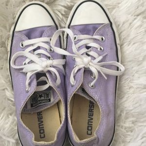 Lavender converse
